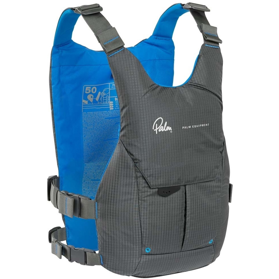 2026 Palm Solo PFD Buoyancy Aid 13189 - Jet Grey